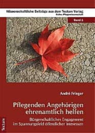 Cover von Pflegenden Angehörigen ehrenamtlich helfen
