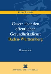 Cover von Gesetz über den öffentlichen Gesundheitsdienst Baden-Württemberg
