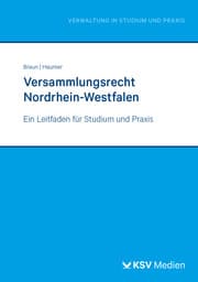 Cover von Versammlungsrecht Nordrhein-Westfalen