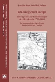 Cover von Erfahrungsraum Europa