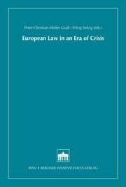 Cover von European Law in an Era of Crisis