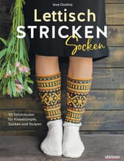Cover von Lettisch stricken - Socken