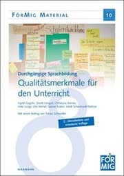 Cover von Durchgängige Sprachbildung - Qualitätsmerkmale für den Unterricht