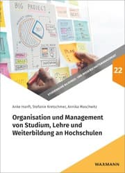 Cover von Organisation und Management von Studium, Lehre und Weiterbildung an Hochschulen