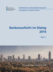 Cover von Bankenaufsicht im Dialog 2016