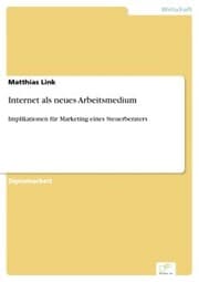 Cover von Internet als neues Arbeitsmedium