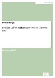 Cover von Schüler-Leben in Hermann Hesses 'Unterm Rad'