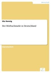 Cover von Der Hörbuchmarkt in Deutschland
