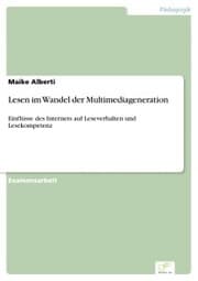 Cover von Lesen im Wandel der Multimediageneration