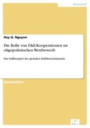 Cover von Die Rolle von F&E-Kooperationen im oligopolistischen Wettbewerb