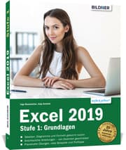 Cover von Excel 2019 - Stufe 1: Grundlagen