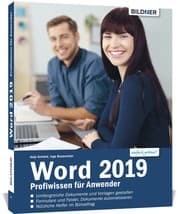 Cover von Word 2019 - Stufe 2: Aufbauwissen