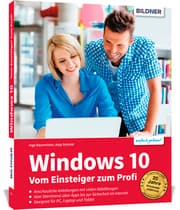 Cover von Windows 10 - Vom Einsteiger zum Profi