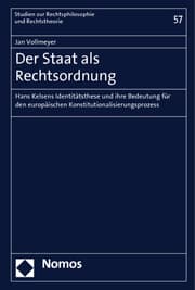 Cover von Der Staat als Rechtsordnung