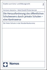 Cover von Die Herausforderung des öffentlichen Schulwesens durch private Schulen