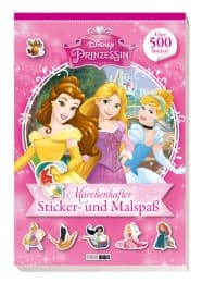 Cover von Disney Prinzessin: Märchenhafter Sticker- und Malspaß