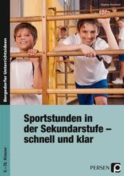 Cover von Sportstunden in der Sekundarstufe - schnell und klar