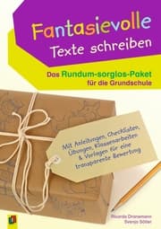 Cover von Fantasievolle Texte schreiben - Das Rundum-sorglos-Paket für die Grundschule