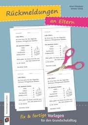 Cover von Rückmeldungen an Eltern