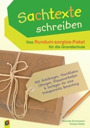 Cover von Sachtexte schreiben - Das Rundum-sorglos-Paket für die Grundschule