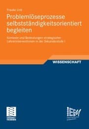 Cover von Problemlöseprozesse selbstständigkeitsorientiert begleiten