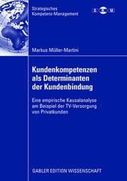 Cover von Kundenkompetenzen als Determinanten der Kundenbindung