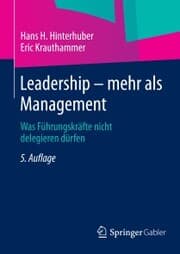 Cover von Leadership - mehr als Management