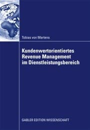 Cover von Kundenwertorientiertes Revenue Management im Dienstleistungsbereich