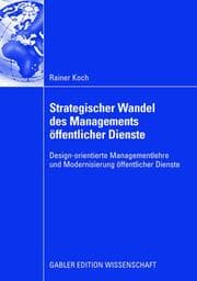 Cover von Auf dem Weg zum Management des Öffentlichen Dienstes