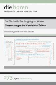 Cover von Die Nachreife der festgelegten Wörter