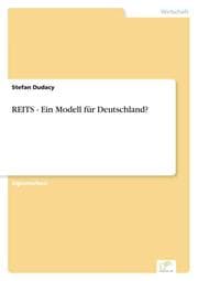 Cover von REITS - Ein Modell für Deutschland?