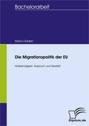 Cover von Die Migrationspolitik der EU