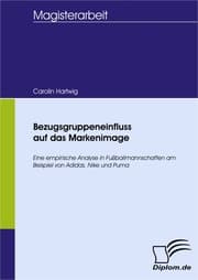 Cover von Bezugsgruppeneinfluss auf das Markenimage