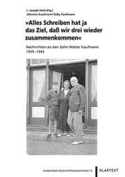 Cover von 'Alles Schreiben hat ja das Ziel, daß wir drei wieder zusammenkommen'