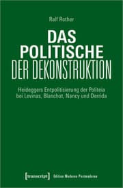 Cover von Das Politische der Dekonstruktion