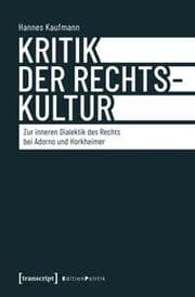 Cover von Kritik der Rechtskultur