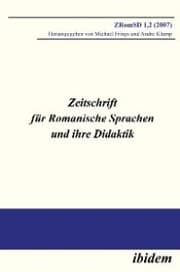 Cover von Zeitschrift für Romanische Sprachen und ihre Didaktik