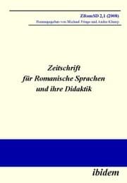 Cover von Zeitschrift für Romanische Sprachen und ihre Didaktik