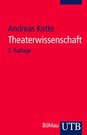 Cover von Theaterwissenschaft