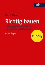 Cover von Richtig bauen