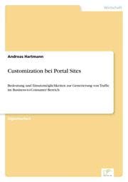 Cover von Customization bei Portal Sites
