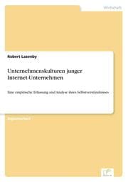 Cover von Unternehmenskulturen junger Internet-Unternehmen
