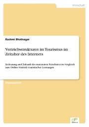Cover von Vertriebsstrukturen im Tourismus im Zeitalter des Internets