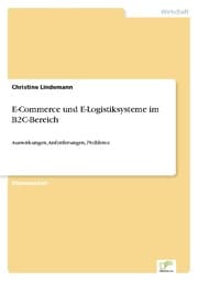 Cover von E-Commerce und E-Logistiksysteme im B2C-Bereich