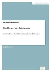 Cover von Das Theater der Erinnerung