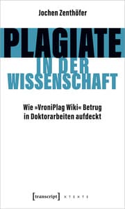 Cover von Plagiate in der Wissenschaft