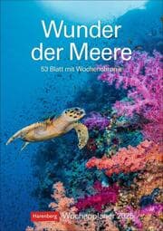 Cover von Wunder der Meere Wochenplaner 2025