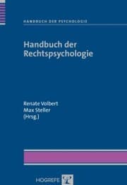 Cover von Handbuch der Rechtspsychologie
