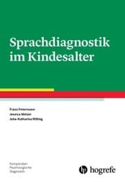 Cover von Sprachdiagnostik im Kindesalter