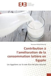 Cover von Contribution à l'amélioration de la consommation laitière en Egypte